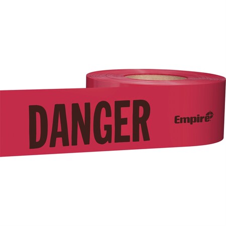 Milwaukee Tool 3 in. X 1000 ft. Danger/Peligro Tape 77-0205